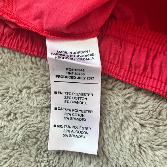 LEG3ND Swim Trunks. Sz M. Red. Pockets. Elastic waist  activewear beachwear - Picture 8 of 13